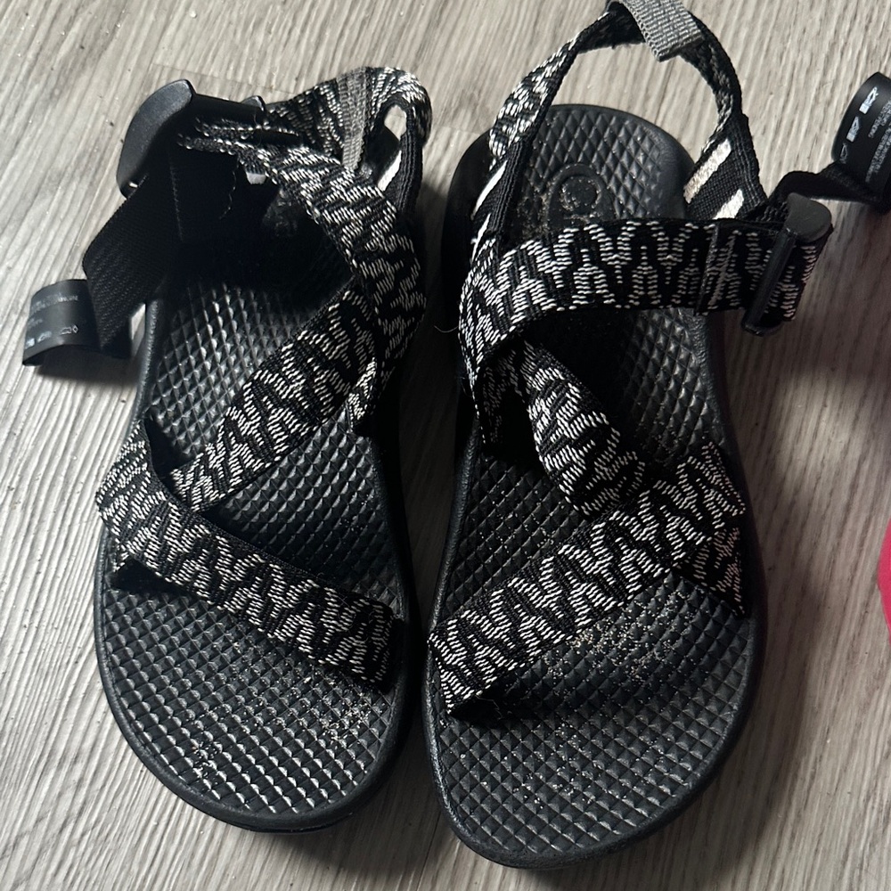 Chaco Kids Black and Gray Sneakers